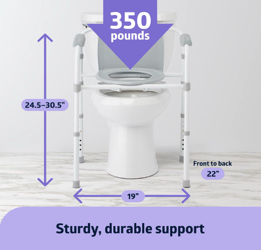best portable toilet for elderly - Medline